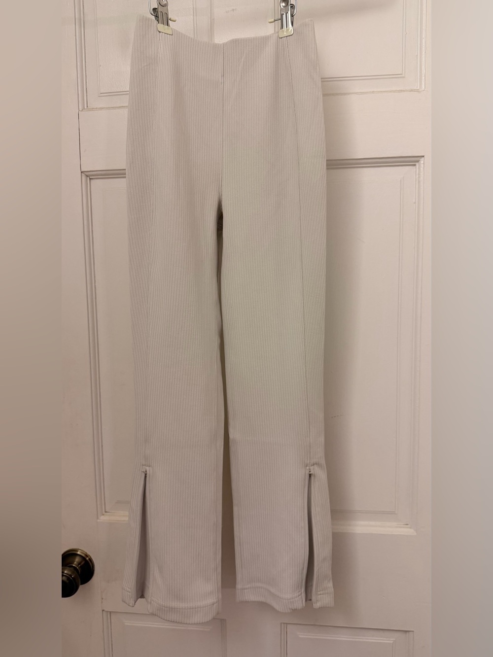 Lululemon ribbed softstreme flared pants